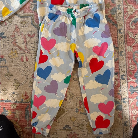 Mini boden sweatshirt and sweatshirt set for girls size 6-7 - Picture 2 of 6